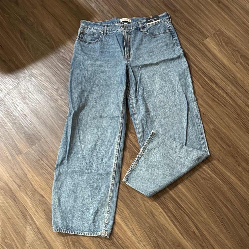 Abercrombie & Fitch Ultra Loose Low Rise Curve Love (Long)